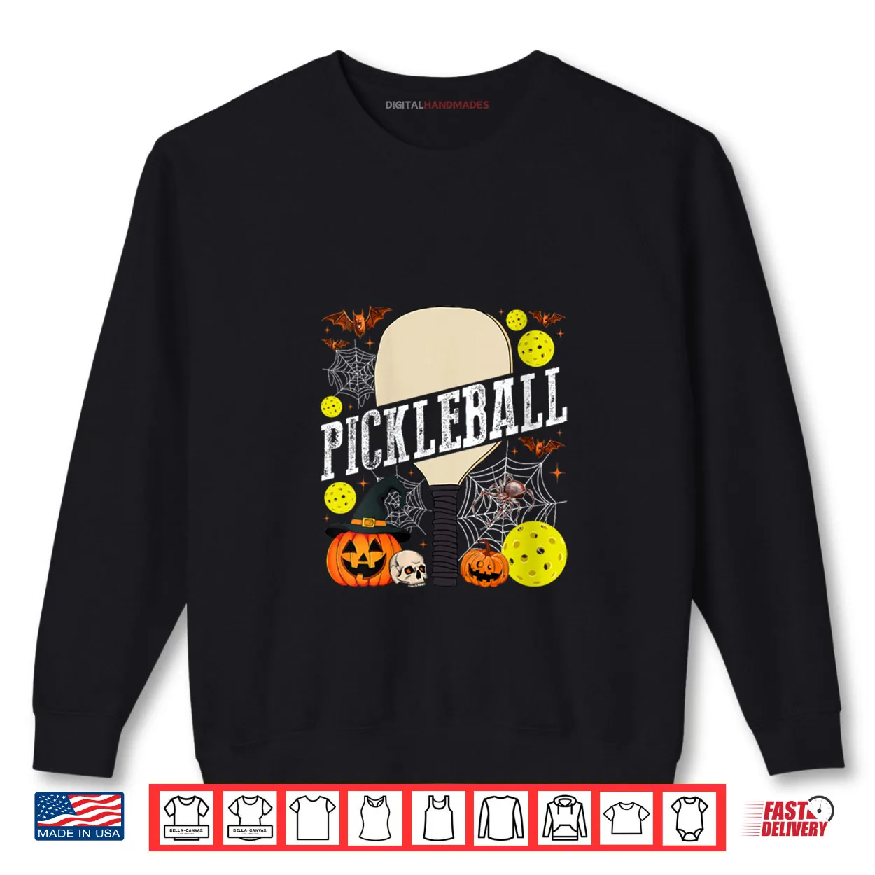 Pickleball Paddle & Pumpkins Halloween Costume Day Shirt Pickleball Paddle & Pumpkins Halloween Costume Day Shirt