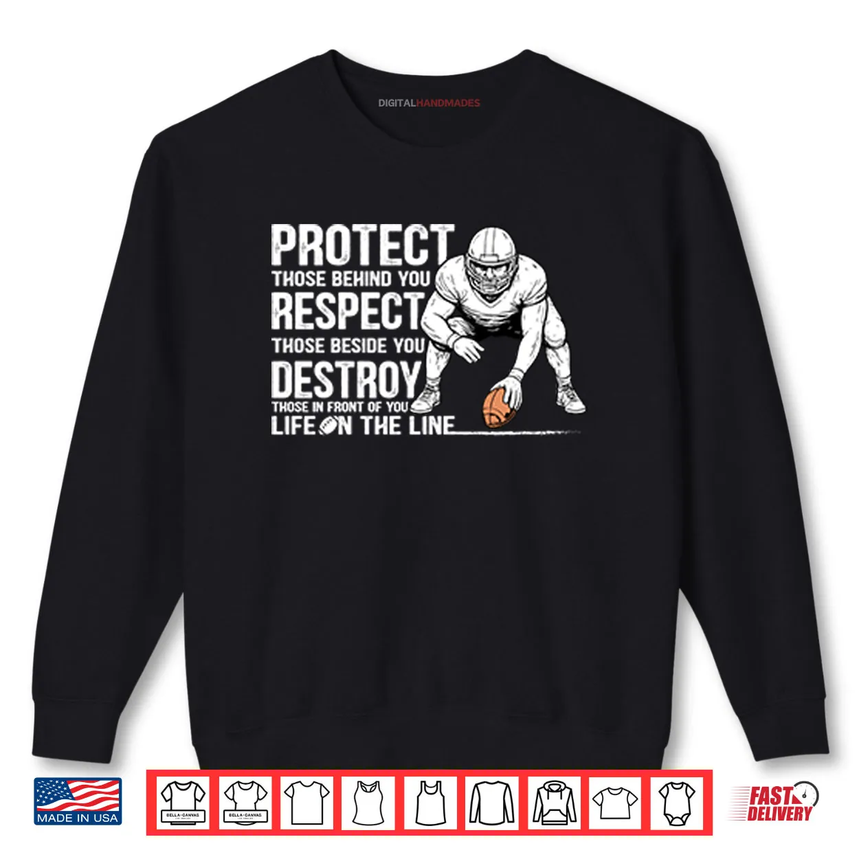 Protect Those Behind You Offensive Lineman Shirt Protect Those Behind You Offensive Lineman Shirt