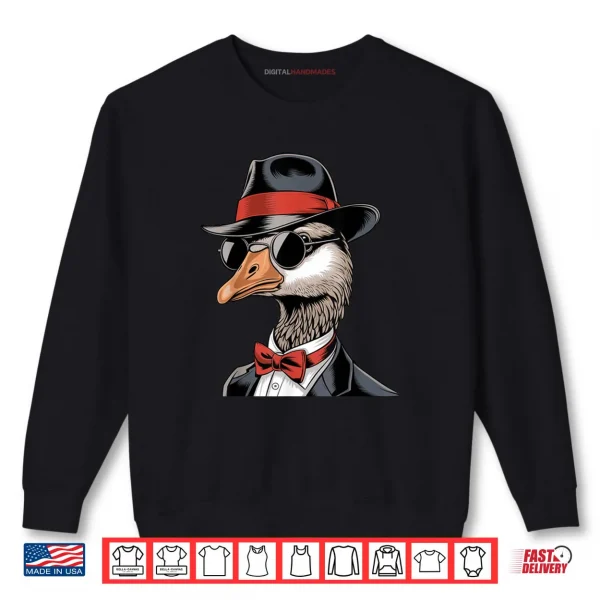 Sweatshirt Retro Duck Cute Pet Animals Ducks Lover Owner Shirt