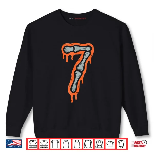 Seven Meme 6 7 Skeleton Halloween Costume Couple Shirt 1 Sweatshirt Seven Meme 6 7 Skeleton Halloween Costume Couple Shirt