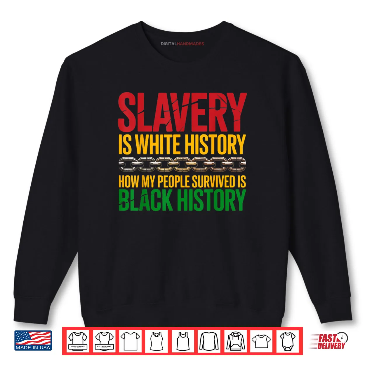 Slavery is White History Juneteenth Black History Month Shirt Slavery is White History Juneteenth Black History Month Shirt