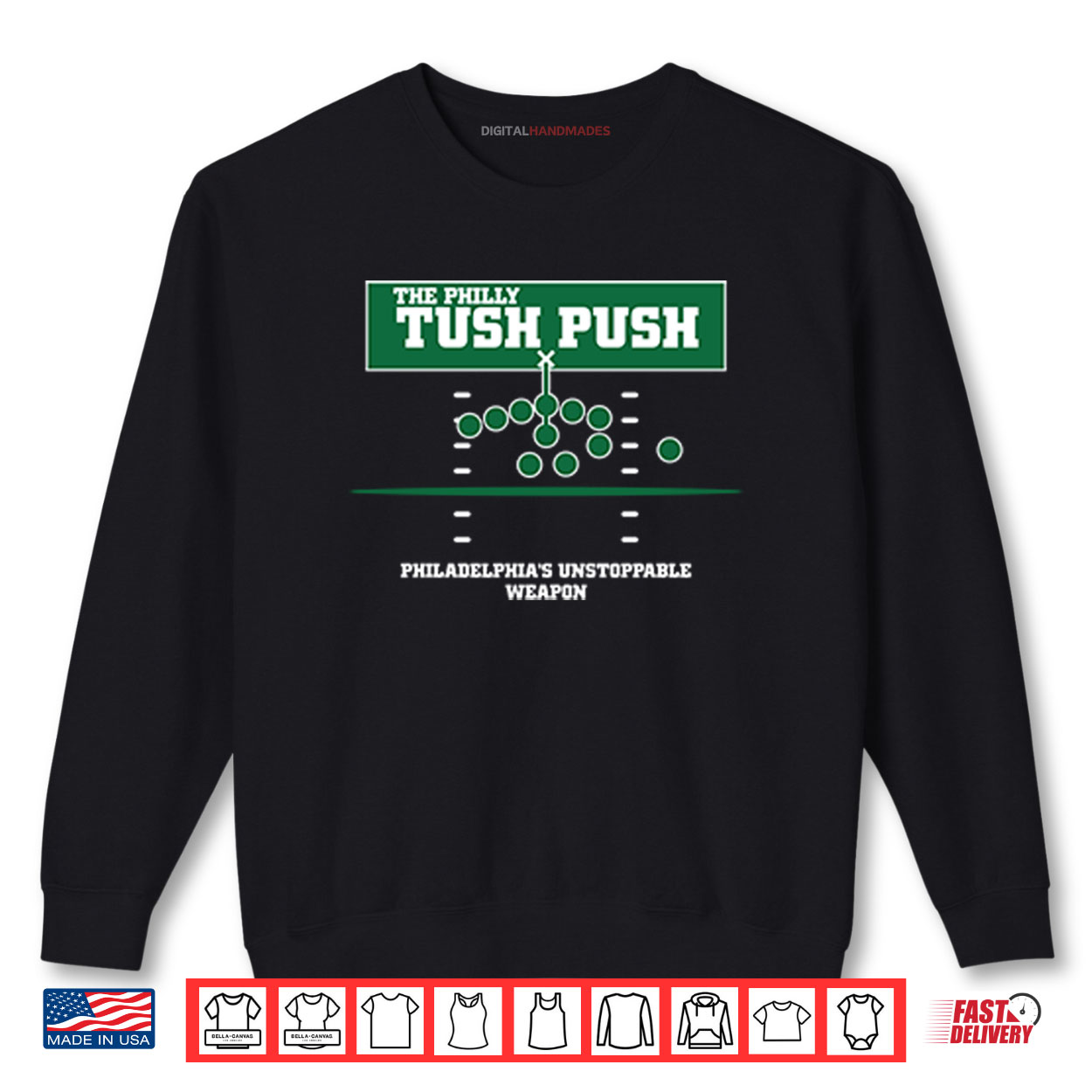 The Philly Tush Push Philadelphia’s Unstoppable Weapon Shirt The Philly Tush Push Philadelphia’s Unstoppable Weapon Shirt
