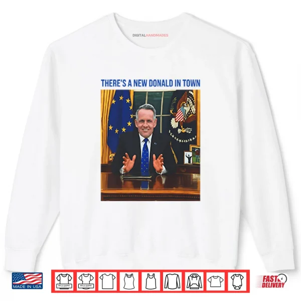Sweatshirt Theres A New Donald In Town Luke Donald Shirt
