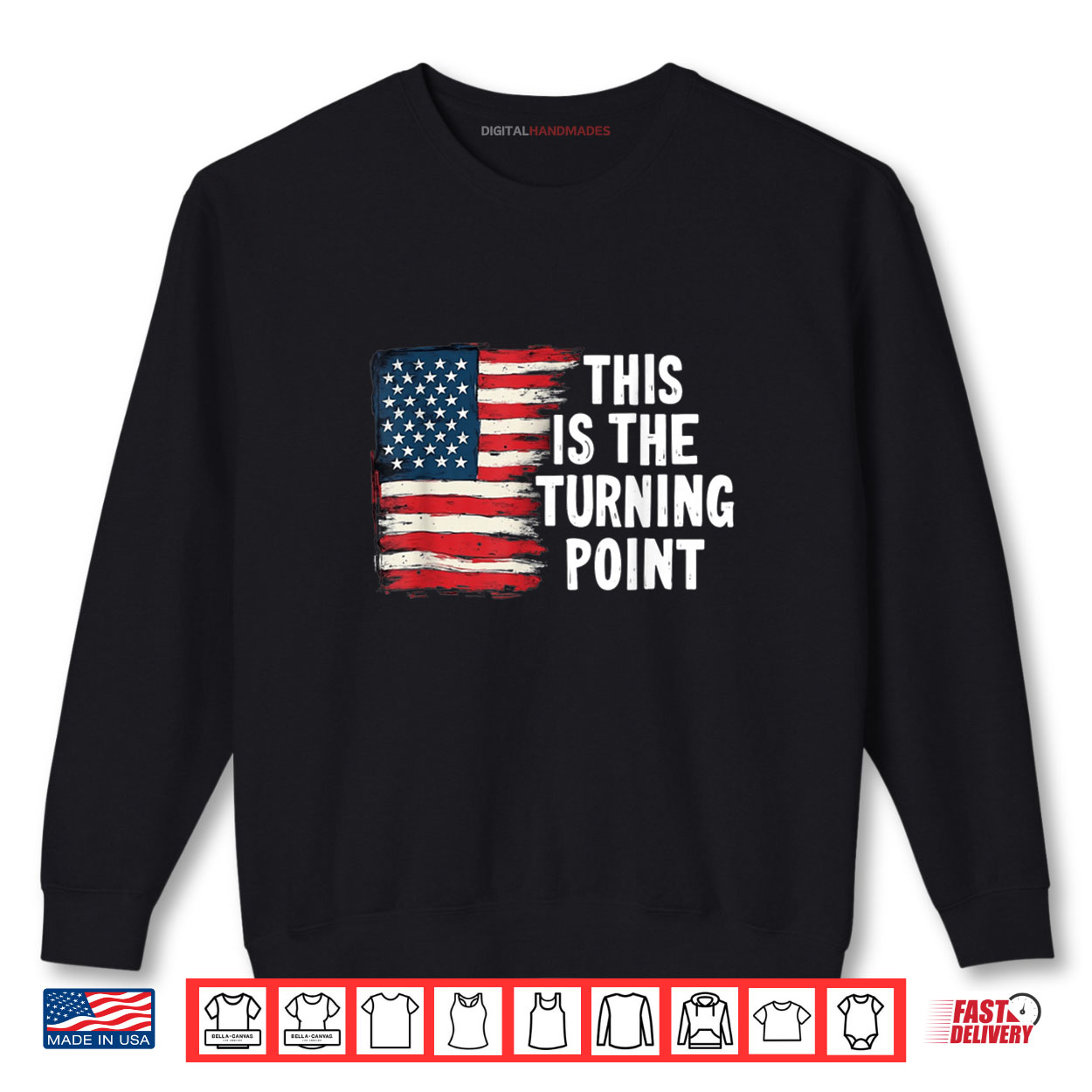 This is The Turning Point Tee USA Flag for Men Women Girls Shirt This is The Turning Point Tee USA Flag for Men Women Girls Shirt