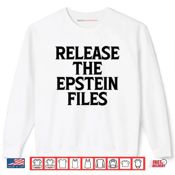 Sweatshirt Tylenol Release The Epstein Files Tee Shirt