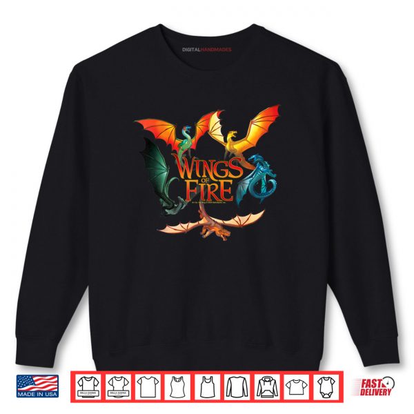 Wings of Fire Dragon Circle Shirt 1 Sweatshirt Wings of Fire Dragon Circle Shirt 1 1