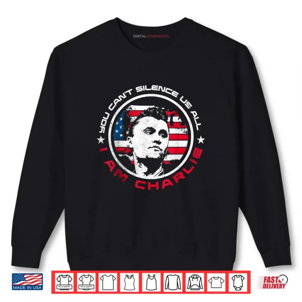 Sweatshirt You Cant Silence Us All Charlie Tribute Shirt