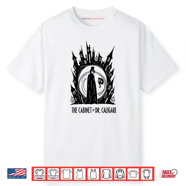 The Cabinet of Dr Caligari Classic Horror Shirt