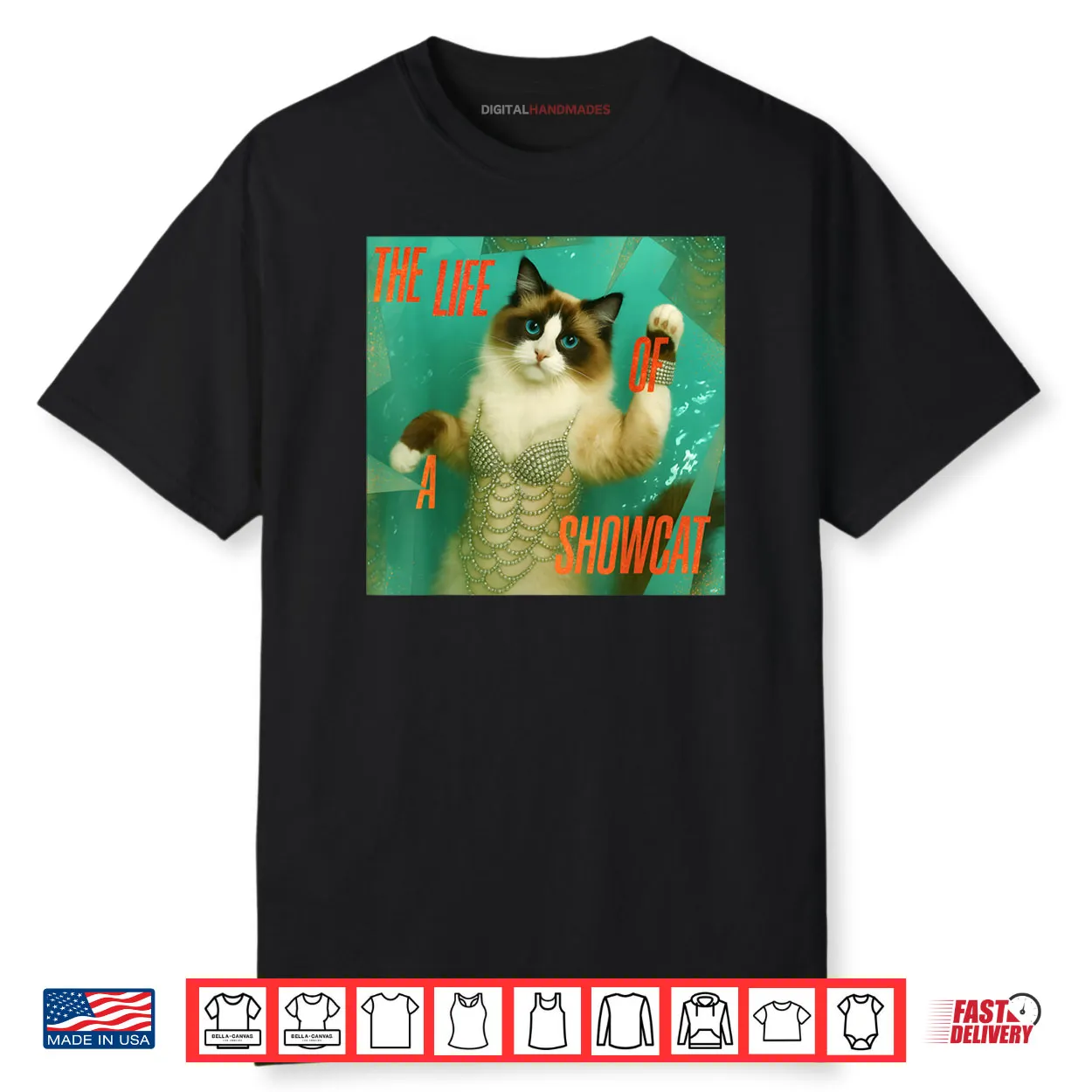 The Life of a Showcat Funny Costume Y2k Trendy Showcat 2025 Shirt The Life of a Showcat Funny Costume Y2k Trendy Showcat 2025 Shirt