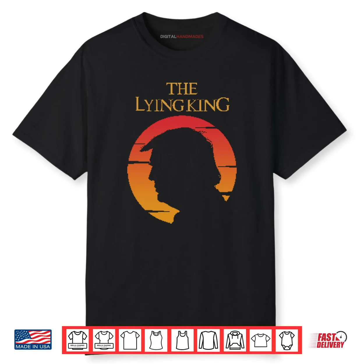The Lying King Anti Trump Shirt The Lying King Anti Trump Shirt