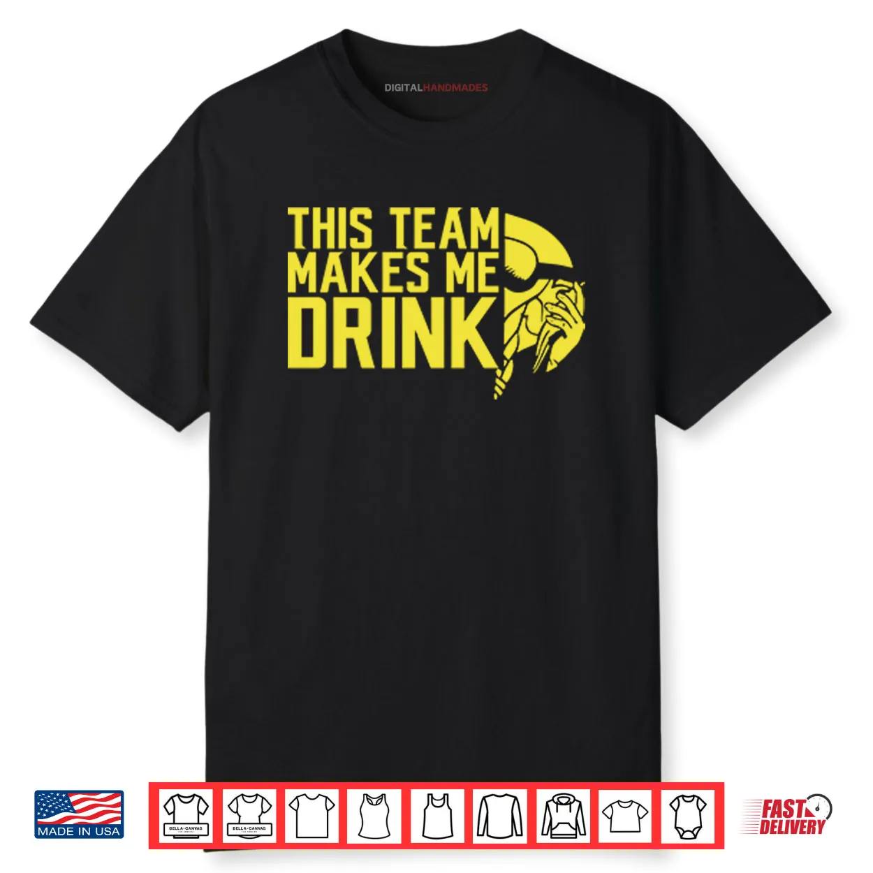 This Team Makes Me Drink Minnesota Vikings Shirt This Team Makes Me Drink Minnesota Vikings Shirt