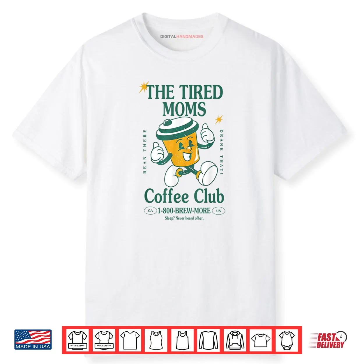 Tired Moms Coffee Club Brew more Coffee Mother’s Day Lovers Shirt Tired Moms Coffee Club Brew more Coffee Mother’s Day Lovers Shirt