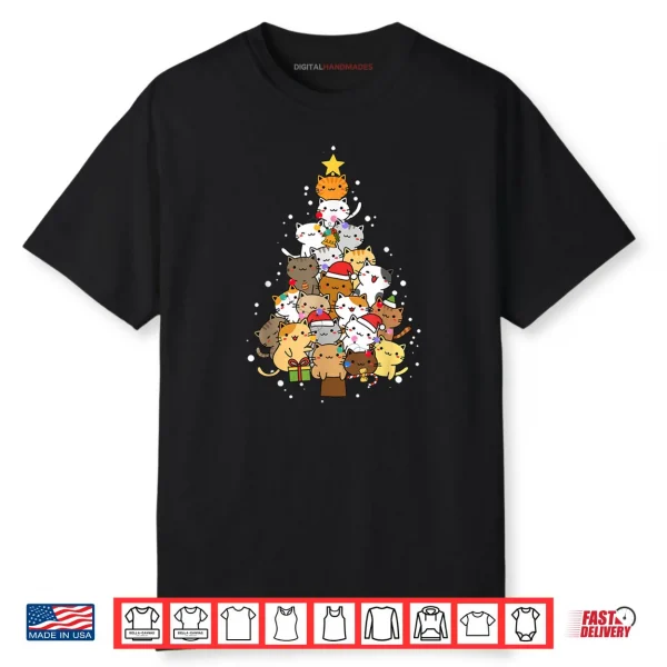 Tree Cat Lovers Christmas Tree Shirt