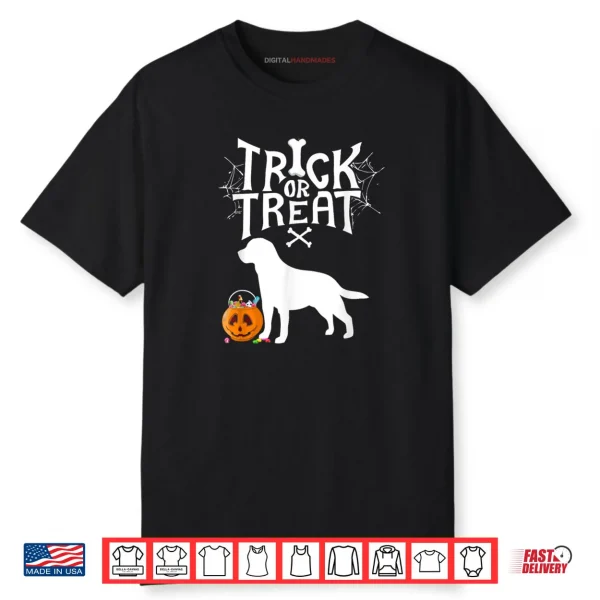 Trick Or Treat Labrador Retriever Halloween Shirt