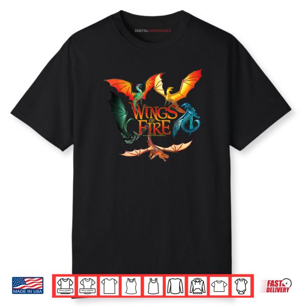 Wings of Fire Dragon Circle Shirt