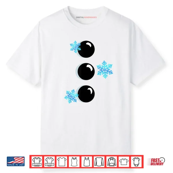 Winter Snowman Christmas Xmas Costumes Shirt