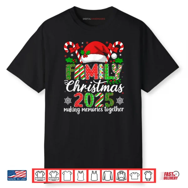 Xmas Squad Santa Group Family Christmas 2025 Matching Outfit Shirt