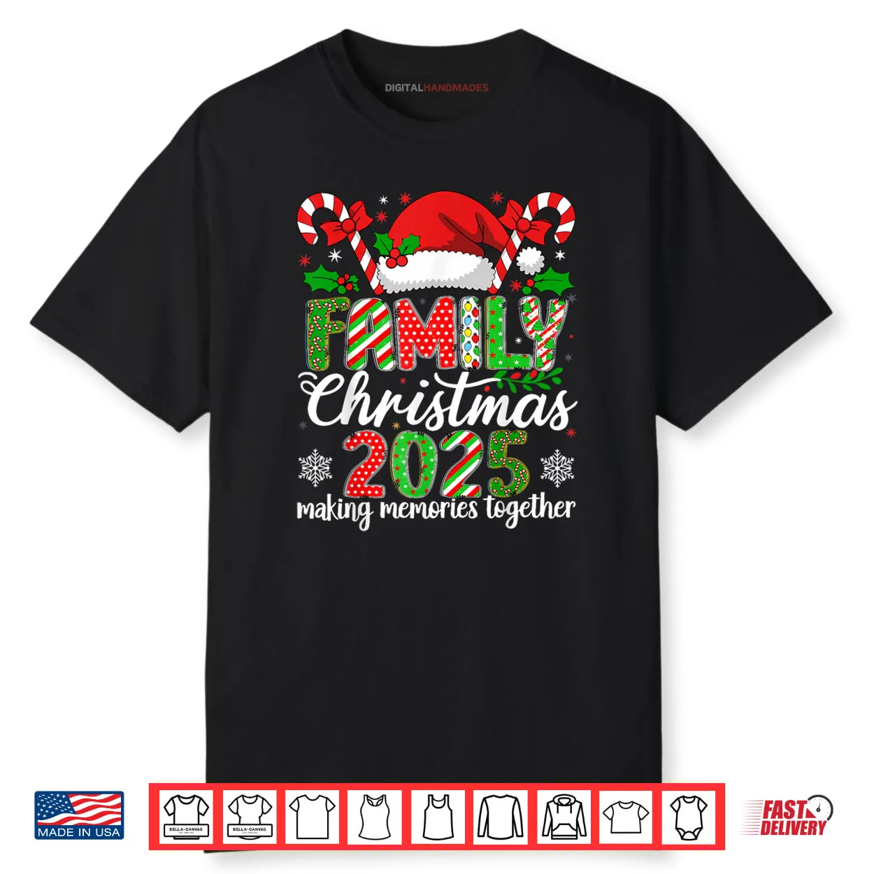 Xmas Squad Santa Group Family Christmas 2025 Matching Outfit Shirt Xmas Squad Santa Group Family Christmas 2025 Matching Outfit Shirt