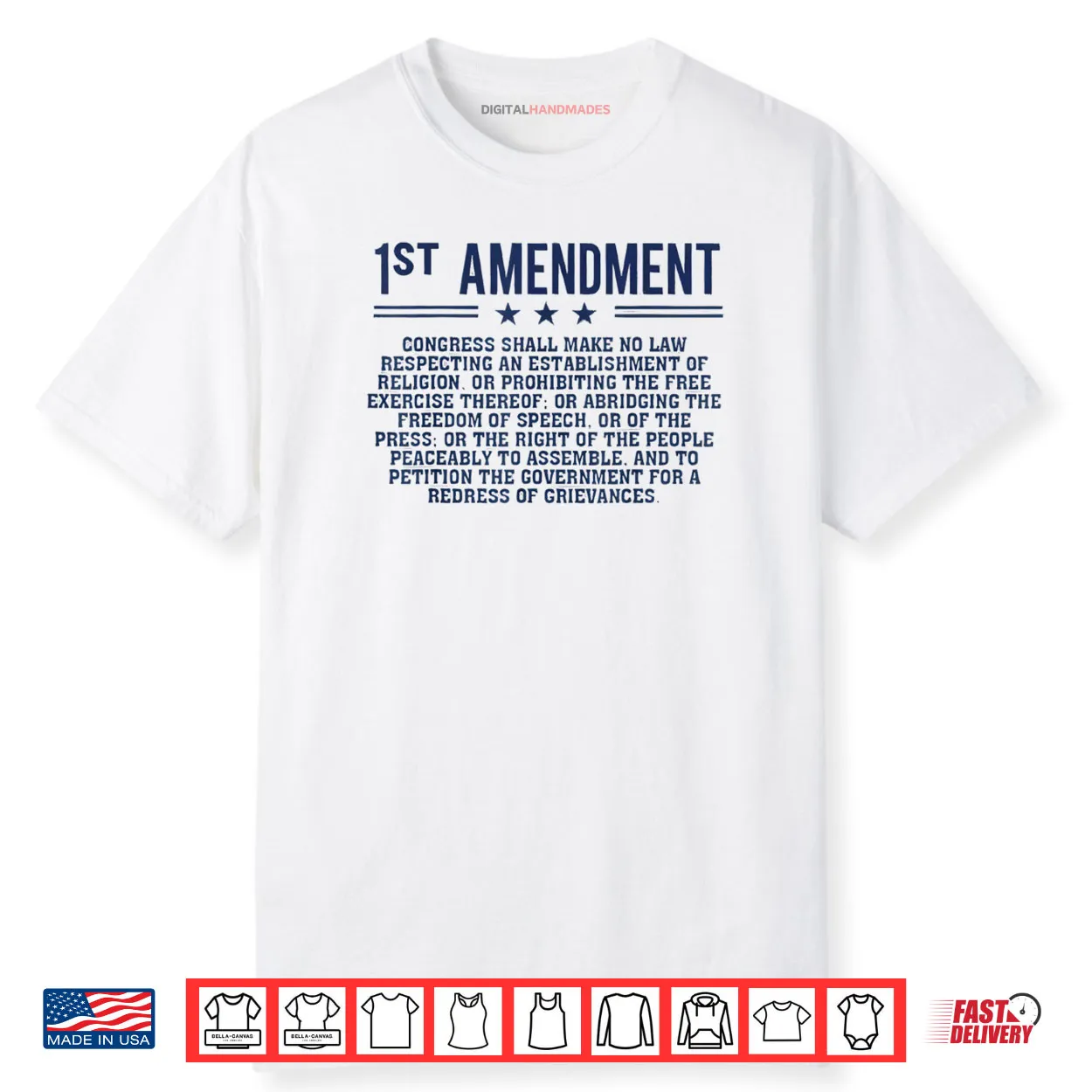 1st First Amendment U.S. Constitution Patriot Shirt 1st First Amendment U.S. Constitution Patriot Shirt