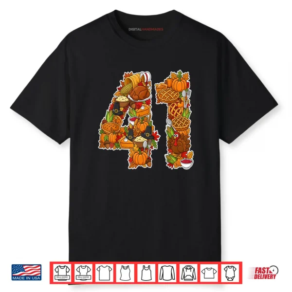 41 Thanksgiving Funny Gen Alpha Gen Z Brainrot Meme Slang Shirt