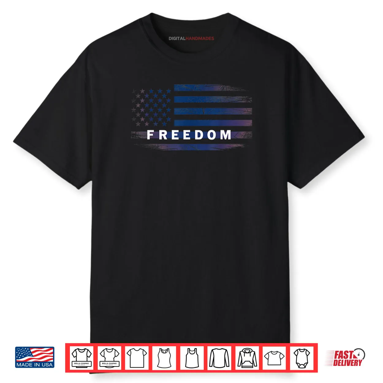American Flag Freedom Shirt American Flag Freedom Shirt