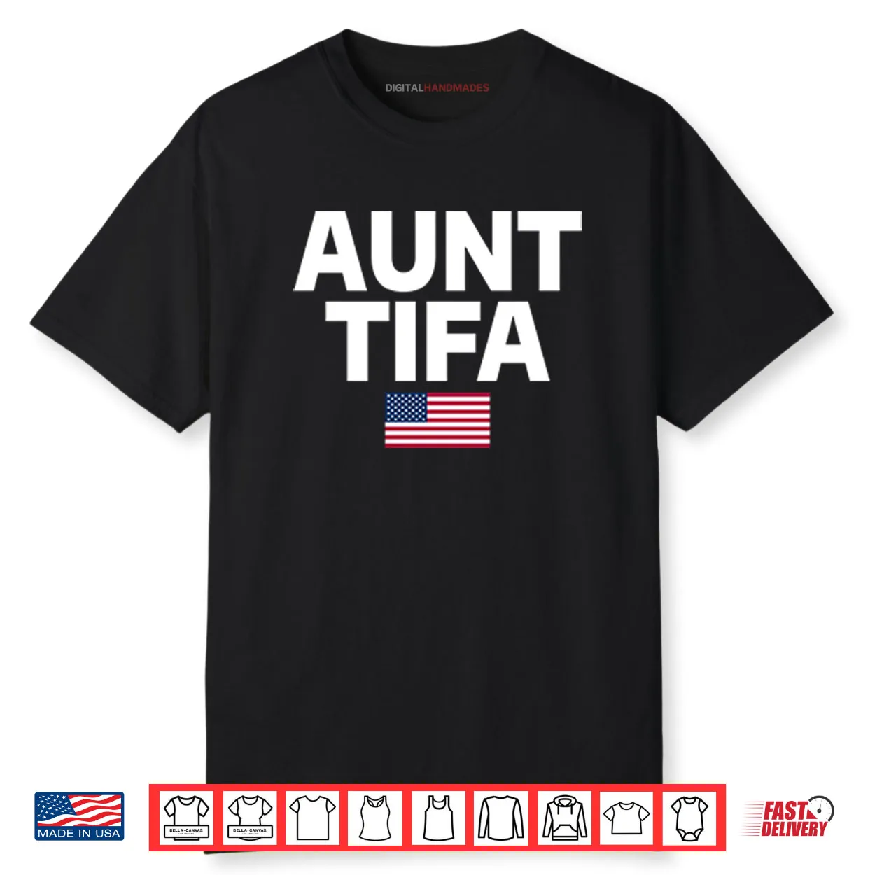 Aunt Tifa American Flag Shirt Aunt Tifa American Flag Shirt