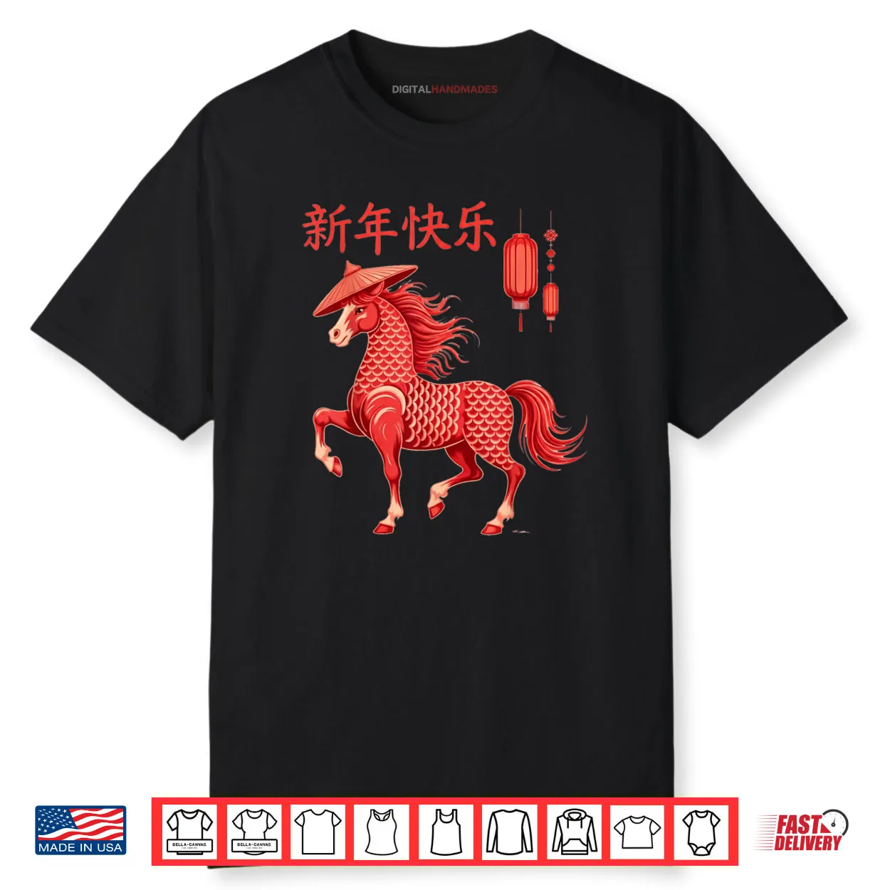 Chinese New Year 2026 Year of The Horse Shirt Chinese New Year 2026 Year of The Horse Shirt