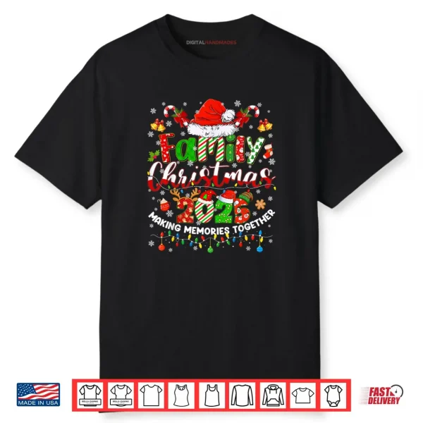 Christmas 2025 Pajamas PJs Family Matching Outfit Shirt