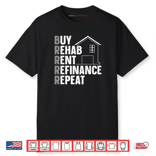 Cool Real Estate Investor Art Property Shirt