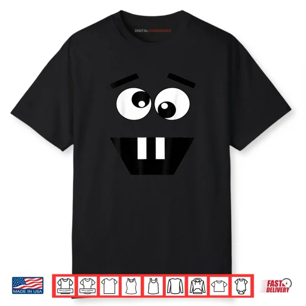 Creepy Carrots Face Funny Halloween Costume Kids and Adults Shirt