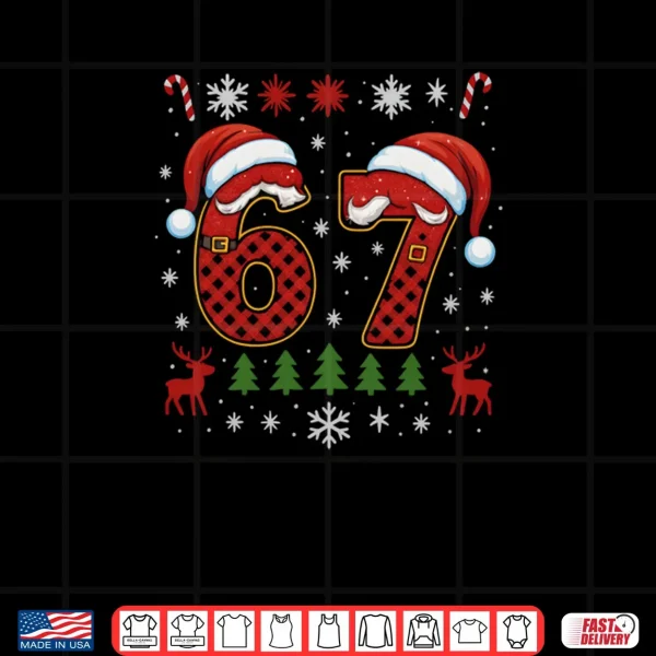 67 Six Seven Squad Meme Christmas Shirt 3 Design 67 Six Seven Squad Meme Christmas Shirt