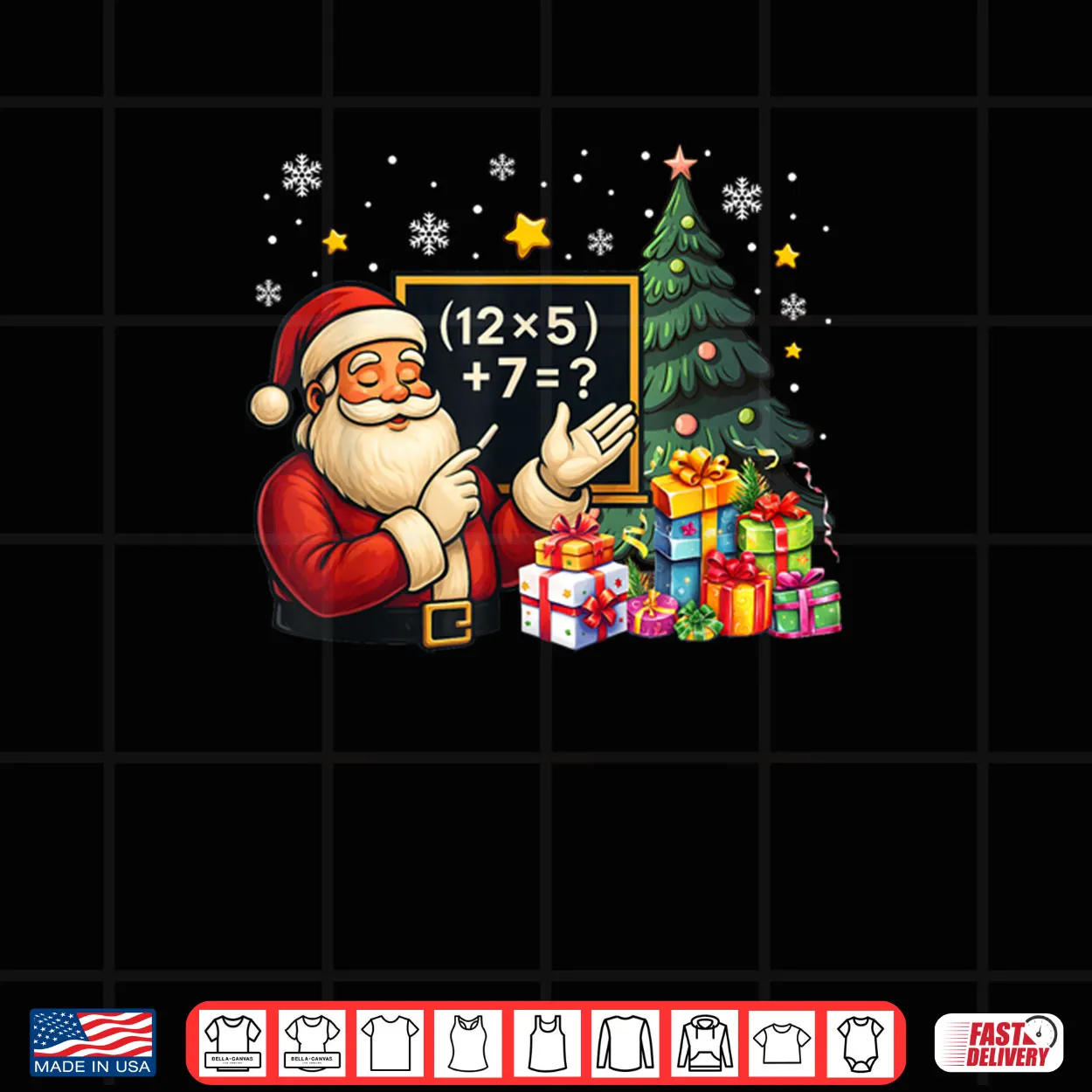 67 Teacher Santa Christmas Six Seven Meme Brainrot Math Xmas Shirt 67 Teacher Santa Christmas Six Seven Meme Brainrot Math Xmas Shirt