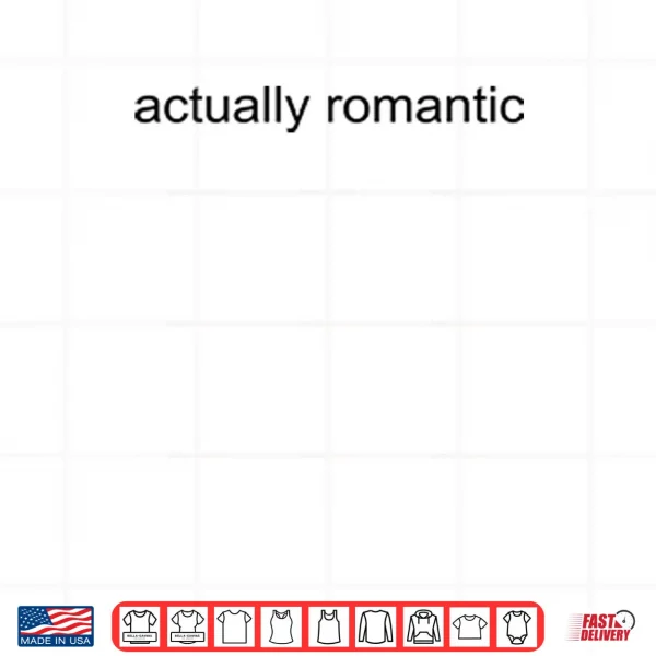 Design Actually Romantic Taylor Swift Shirt