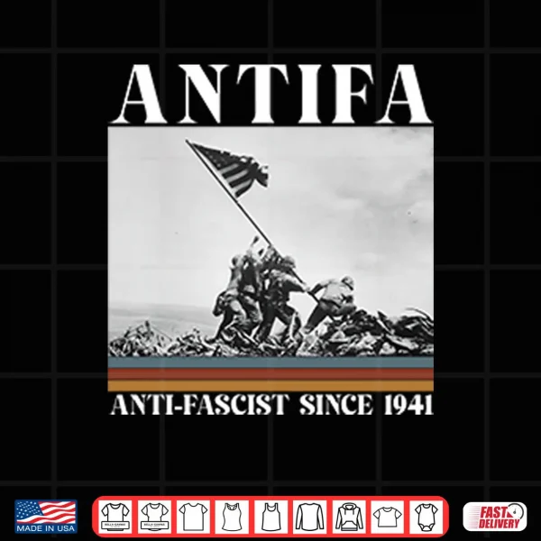 Design Antifa Anti Fascist Since 1941 Shirt