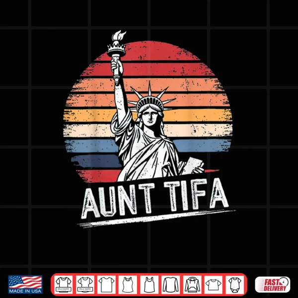 Aunt Tifa Meme Retro Vintage Shirt 3 Design Aunt Tifa Meme Retro Vintage Shirt