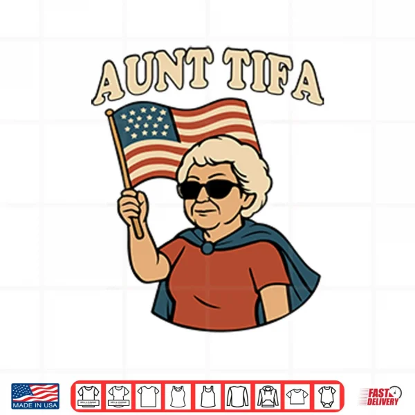 Aunt Tifa Shirt 3 Design Aunt Tifa Shirt