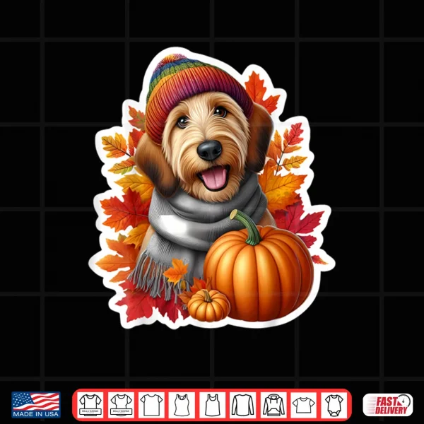 Design Autumn Fall Otterhound Dog Owner Thanksgiving Mom Dad Cozy Shirt