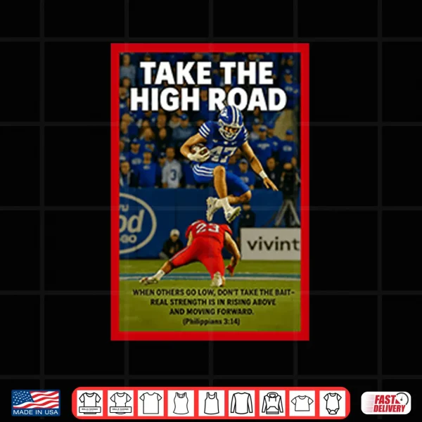 Bear Bachmeier Take The High Road When Others Go Low Shirt 3 Design Bear Bachmeier Take The High Road When Others Go Low Shirt