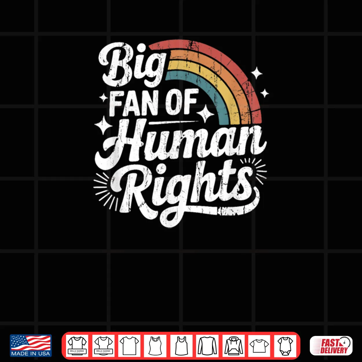 Big Fan of Human Rights Social Justice Equality Shirt Big Fan of Human Rights Social Justice Equality Shirt
