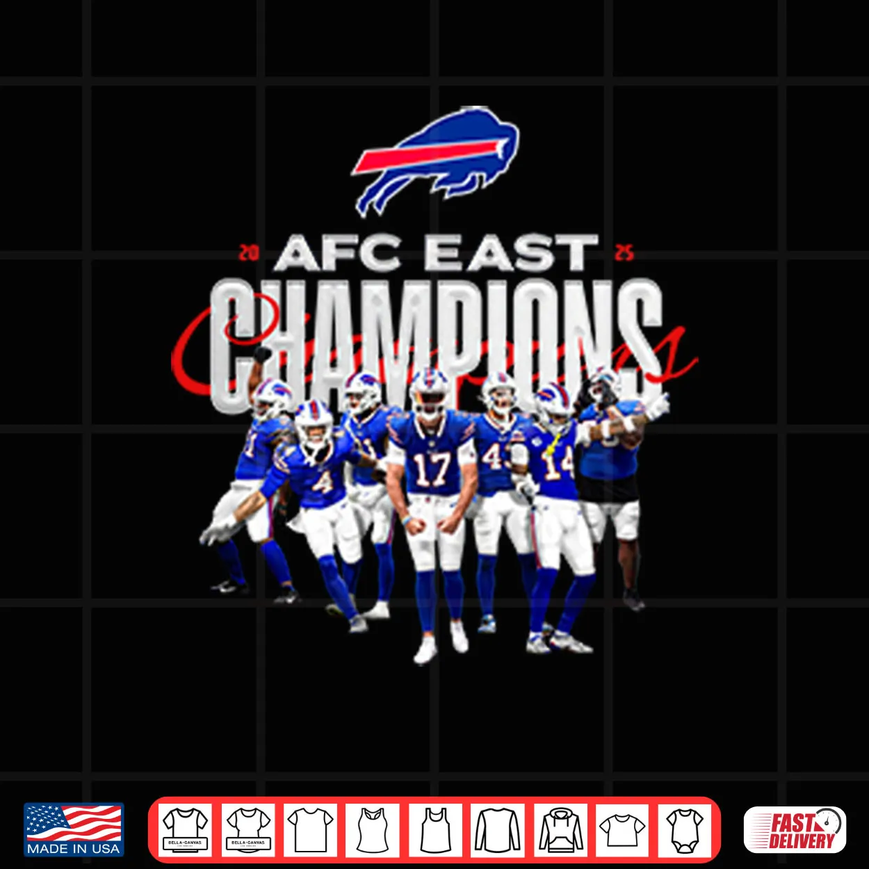 Buffalo Bills AFC East Champions 2025 Shirt Buffalo Bills AFC East Champions 2025 Shirt
