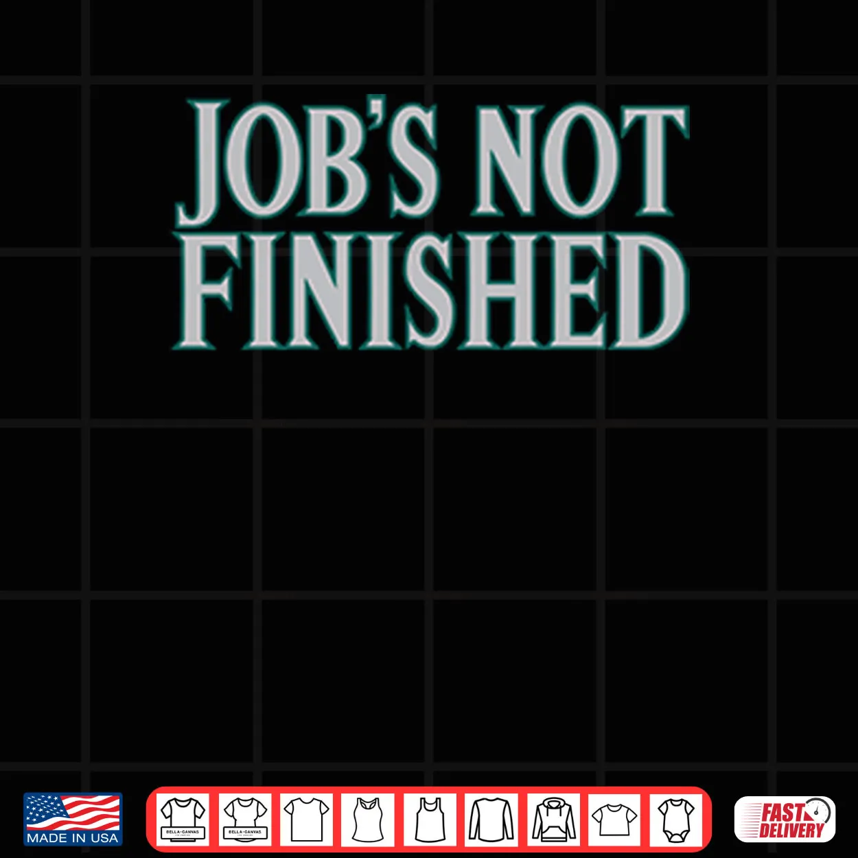 Cal Raleigh Job’s Not Finished Shirt Cal Raleigh Job’s Not Finished Shirt