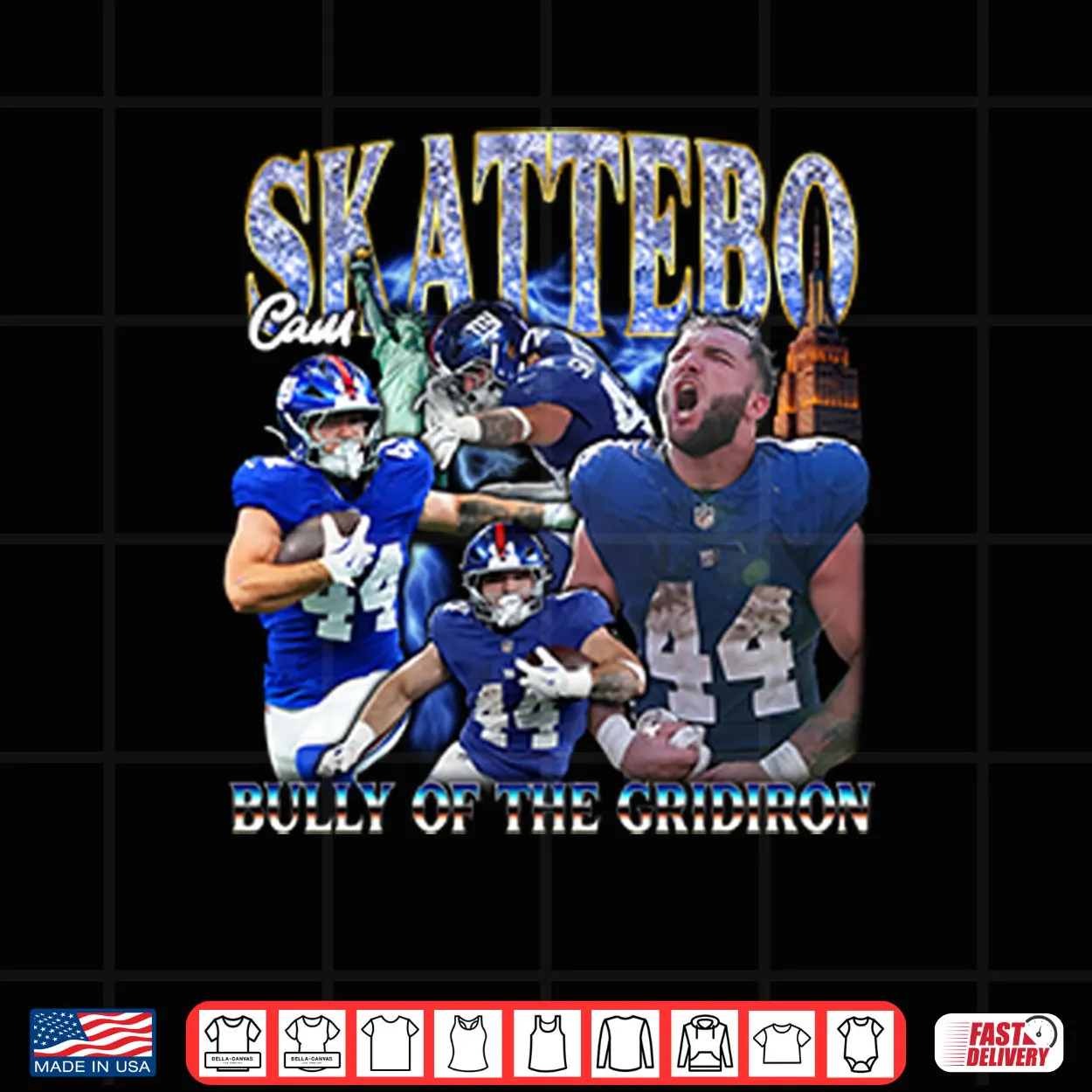 Cameron Skattebo Bully Of The Gridiron Shirt Cameron Skattebo Bully Of The Gridiron Shirt