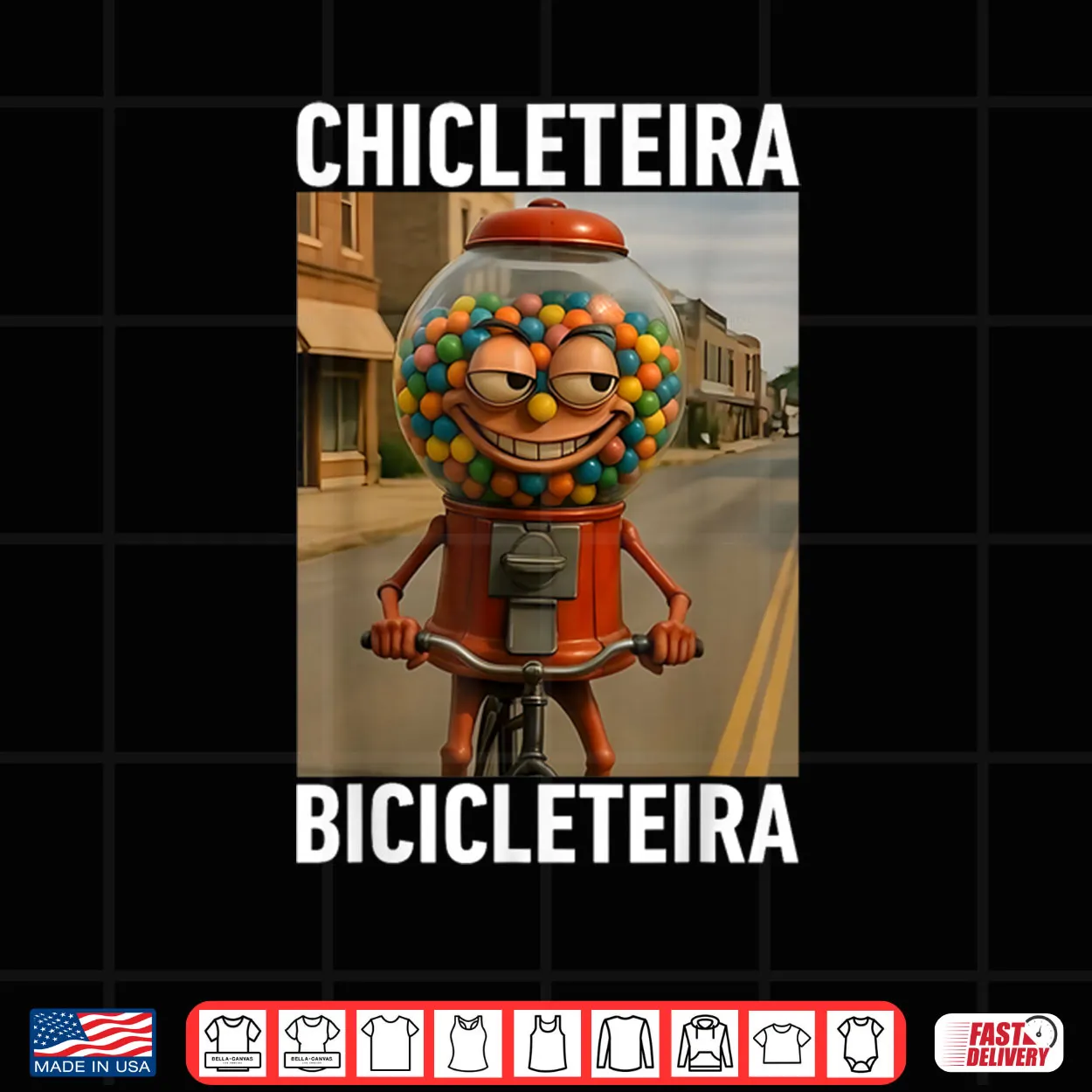 Chicleteira Bicicleteira Italian Brainrot Meme Shirt Chicleteira Bicicleteira Italian Brainrot Meme Shirt