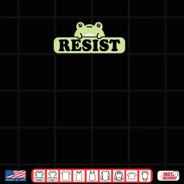 Design Cute Frog Resist Shirt