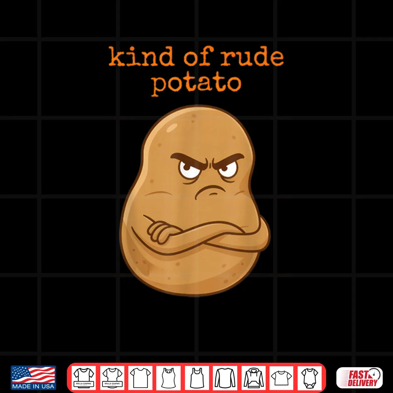 Cute Sweet Rude Potato Sweet Potato and Kind of Rude Potato Shirt Cute Sweet Rude Potato Sweet Potato and Kind of Rude Potato Shirt