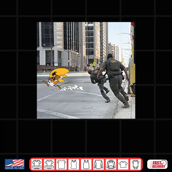 Design Cyclist Taunting ICE Agents Shirt