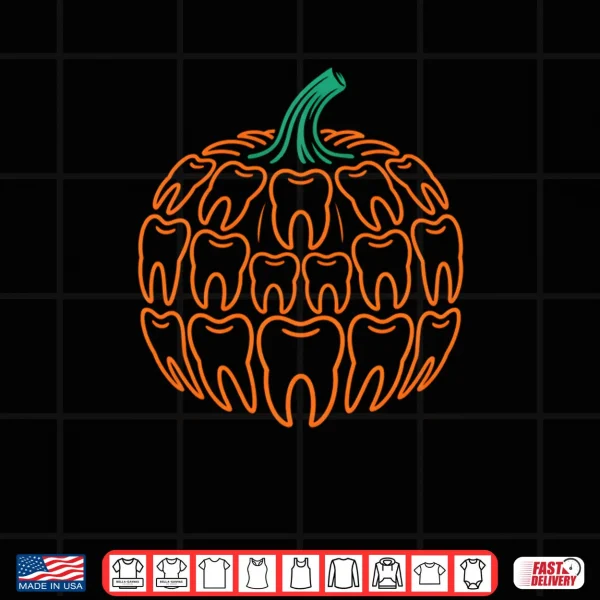 Dental Pumpkin Fall Thanksgiving Dentist Hygienist Autumn Shirt 3 Design Dental Pumpkin Fall Thanksgiving Dentist Hygienist Autumn Shirt