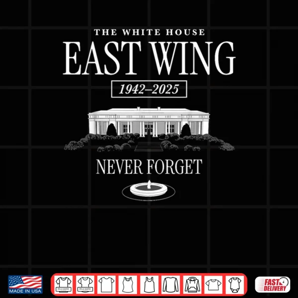 Design East Wing Never Forget 1942 2025 Shirt