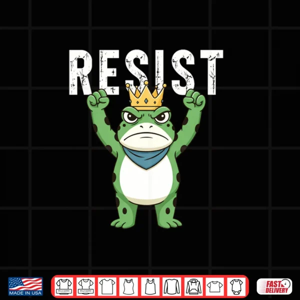 Design Frog Resist Portland Frog Protest Shirt