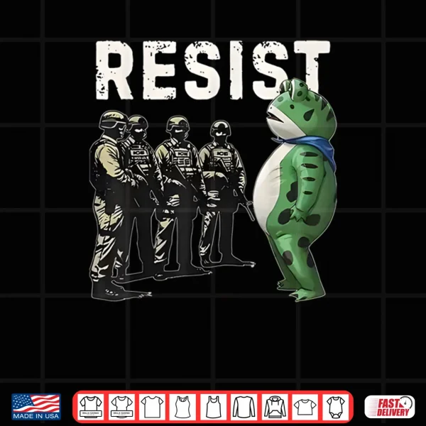 Frogs Resist Portland Frog Protest Shirt 3 Design Frogs Resist Portland Frog Protest Shirt